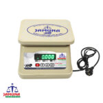 Weight Capacity 10kg x 1g Digital Weighing Machine / Weighing Scale with Front and Back Double Display for Kirana Shop, Kitchen and Commercial Purposes (Stainless steel pan size 7×9 inches, 175x225mm)