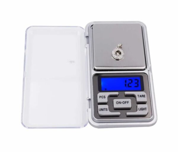 Mini Pocket Weight Scale Jewellery , Gold , Silver, Platinum Weighing Mini Machine with Auto Calibration, Tare Full Capacity, Operational Temp 10-30 Degree (200/0.01 Gm) Weighing Scale